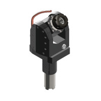 VDI40 Adjustable Driven Tool ER25 Internal (25 bar) Coolant, 1 to 1 Ratio, H81 (Gerardi)