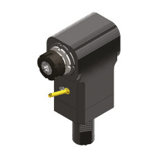 Інструмент Mazak QTN1 (VDI40) з прямим кутом, зовнішня подача охолодження ER25, співвідношення 1 до 1, H90.1-93.8 (Gerardi)