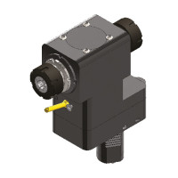 Інструмент Mazak QTN2 (VDI40) із заднім зміщенням, подвійним приводом, зовнішня подача охолодження ER32, співвідношення 1:1, H130 (Gerardi)