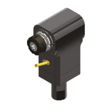 Інструмент Mazak QTN3 (VDI50) з прямим кутом приводу, зовнішня подача охолодження ISO40, співвідношення 1:1, H160 (Gerardi)