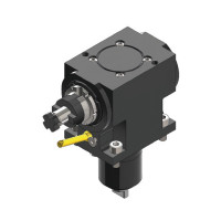 Miyano MI45 Right Angle Driven Tool 16mm Spigot External Coolant, 1 to 1 Ratio, H65 (Gerardi)