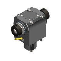 Miyano MI54 Right Angle Double Driven Tool ER25 External Coolant, 1 to 1 Ratio, H75 (Gerardi)