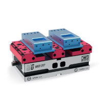 270mm Length Maxi-Grip Self-Centering Machine Vice with 3-In-1 Clamping (Gerardi)