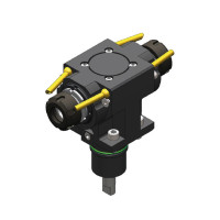 Nakamura N44A Right Angle Double Driven Tool ER25 External Coolant, 1 to 1 Ratio, H60 (Gerardi)