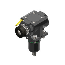 Інструмент Nakamura N55A з прямим кутом приводу, зовнішня подача охолодження ER25, співвідношення 1:1, H65 (Gerardi)