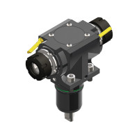 Nakamura N55A Right Angle Double Driven Tool ER32 External Coolant, 1 to 1 Ratio, H55 (Gerardi)