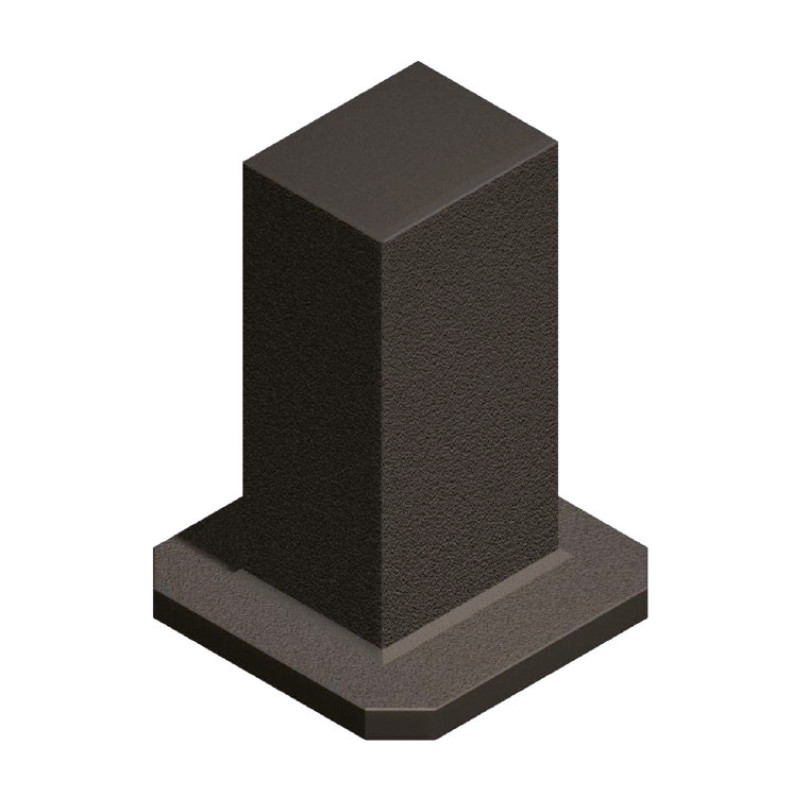 310x210x370mm Rough Milled Rectangular Cube Tombstone - ART54A (Gerardi)