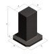 310x210x560mm Rough Milled Rectangular Cube Tombstone - ART54A (Gerardi)