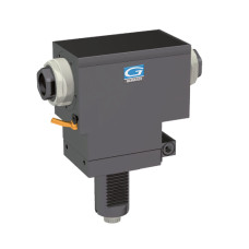 ER25 Ouput VDI DIN5480 Right Angle Double Driven Tool External Coolant type, 1 to 1 Ratio (Gerardi)