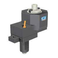 22-міліметровий вихідний патрубок, офсетний прямий приводний інструмент VDI DIN5480, зовнішній тип подачі охолодження, співвідношення 2:1 (Gerardi)