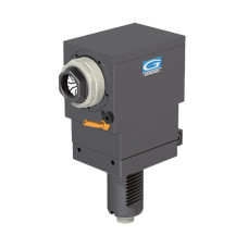 ER25 Ouput VDI DIN5480 Right Angle Driven Tool External Coolant type, 1 to 1 Ratio (Gerardi)