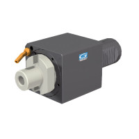 Вихідний патрубок 22 мм, прямий приводний інструмент VDI DIN5480, зовнішній тип подачі охолодження, співвідношення 1:1 (Gerardi)