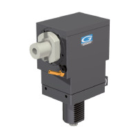 22mm Spigot Ouput VDI DIN5482 Right Angle Driven Tool External Coolant type, 1 to 1 Ratio (Gerardi) 99.ST.8242S