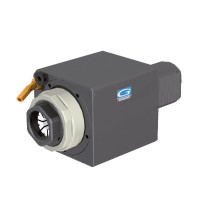 ER50 Ouput VDI DIN5482 Straight Driven Tool External Coolant type, 1 to 1 Ratio (Gerardi)