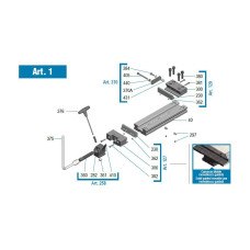 175mm / 7" ART1 Standard Series Vice With Pull Down Grooved Jaws (Gerardi)