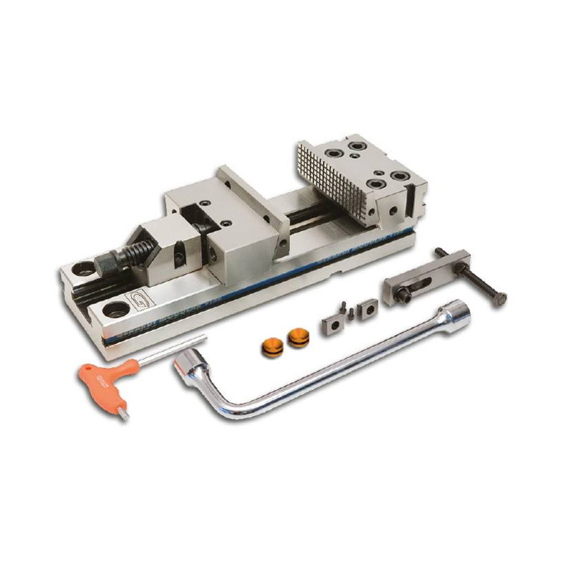 100mm / 4" ART1AZ Standard Flex Vice (Zero Point) With Quick Hand Change Jaws (Gerardi)