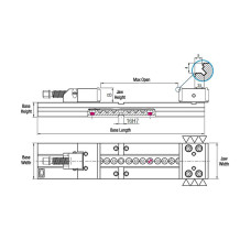 170mm / 7" ART25  Standard Series Vice (XL) With Grip Jaws (Gerardi)