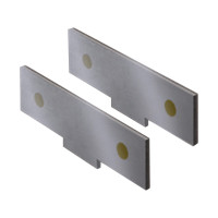 Size 5 / 200mm ART.313R 20mm Magnetic Parallel Jaw Plates for Gerardi Standard Series Vices
