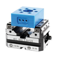 123mm / ART650 CompactGRIP Vice With Reversible Hard Jaws  - ART650 Series (Gerardi)