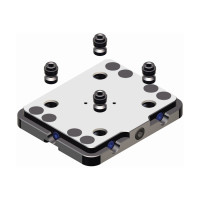 116mm Wide / ART660 Quick Change Plate Aluminium Riser for Compact Grip Vices (Gerardi)