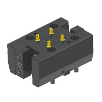 Двосторонній токарний тримач BMT45 OD для інструментів з квадратним хвостовиком (Gerardi)