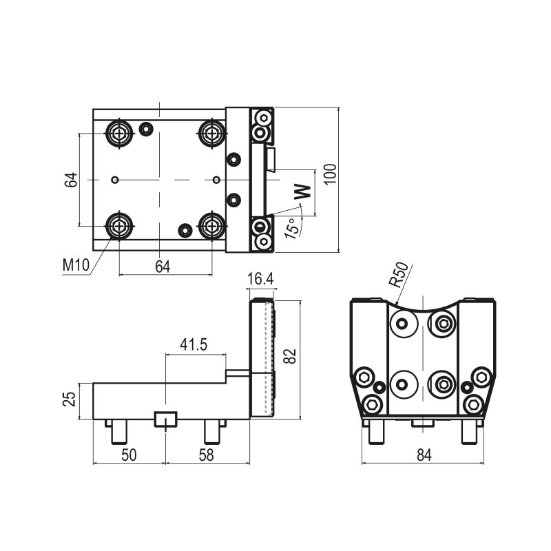 Тримач леза для відрізки BMT55 (Gerardi)