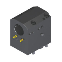 Комбінований тримач BMT65 для змінних свердел та розточувальних оправок, зовнішня/внутрішня подача охолоджувальної рідини (80 бар), затискна здатність 50 мм, висота центру 100 мм (Gerardi)