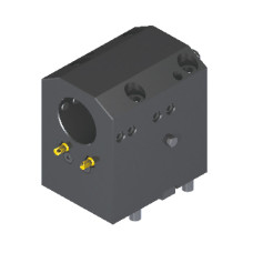 Комбінований тримач BMT65 для змінних свердел та розточувальних оправок, зовнішня/внутрішня подача охолоджувальної рідини (80 бар), затискна здатність 50 мм, висота центру 100 мм (Gerardi)