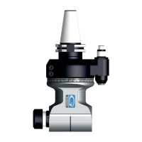 HSK100 90 Degree Evolution Line Angle Head, ATC (Automatic Tool Change), ER25 Output - GER-F90-16S Series (Gerardi)