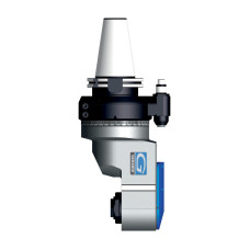 HSK100 90 Degree Offset Evolution Line Angle Head, ATC (Automatic Tool Change), ER32 Output - GER-FR90-20 Series (Gerardi)