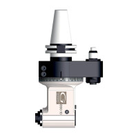 SK30 90 Degree Classic Line Angle Head, ATC (Automatic Tool Change), ER16 Output - GER-G90-10 Series (Gerardi)