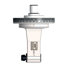 SK40 90 Degree Classic Line Angle Head, MTC (Manual Tool Change), ER11 Output - GER-G90-7-MTC Series (Gerardi)