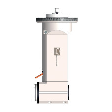 90° Classic Line Angle Head, MTC (Manual Tool Change), ISO40 - GER-G90-S40XL-MTC Series (Gerardi)