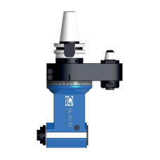 BT30 90 Degree Classic Line Angle Head, ATC (Automatic Tool Change), ER16 Output - GER-GL90-10 Series (Gerardi)