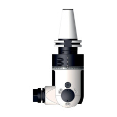 Регульована кутова головка C8 Classic Line з кутом обертання 0-90 градусів, ATC (автоматична зміна інструменту), вихід ER20 - серія GER-GMU-13 (Gerardi)