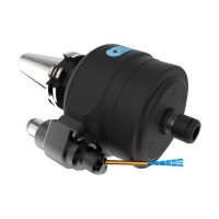 C5 External Coolant ER16 Spindle Speed Increaser, 35,000RPM, 1:8 Ratio - GSS10 Series (Gerardi)