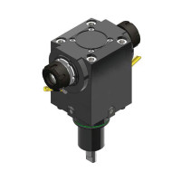 Привідний інструмент BMT65 з прямим кутом та подвійним виходом, зовнішня подача охолодження ER32, передавальний коефіцієнт 1:1, H72 (Gerardi)