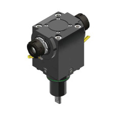 Привідний інструмент BMT65 з прямим кутом та подвійним виходом, зовнішня подача охолодження ER32, передавальний коефіцієнт 1:1, H72 (Gerardi)