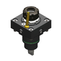 BMT85 Straight Driven Tool ER50, External Coolant, 1 to 1 Ratio (Gerardi)