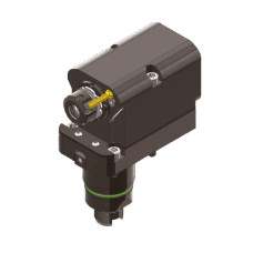 Spinner BMT65 Rear Offset Driven Tool ER32 External Coolant, 1 to 1 Ratio, H85 (Gerardi)