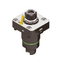 Spinner BMT65 Straight Driven Tool ER25 Internal (70 bar) Coolant, 1 to 1 Ratio (Gerardi)