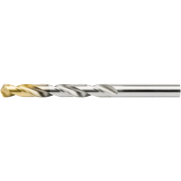 Twist drill bit HSS 5xD DIN338N 118° 13.75mm TiN head coating