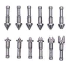 Вимірювальні вставки 60°, крок 0,4-7,0 мм (метрична різьба), різьба 64-3,5 дюйма (UNF), 6 предм.