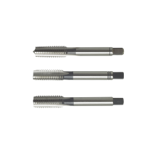 Hand tap HSS DIN351 set BSW 1/4" blind/through-hole