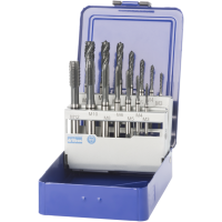 Набір мітчиків машинних DIN371/376 M3-M12, 14 предметів, для наскрізних/глухих отворів (універсальних), зварювальний.