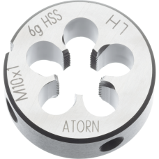 Threading the HSS EN22568 M8x0.75 6g LH