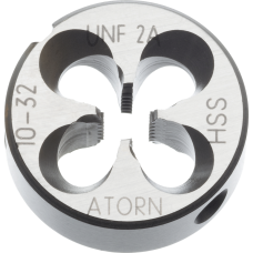 Threading the HSS EN22568 UNF no.4-48 thread/inch