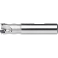 High-speed end milling cutter 90° 25mm, for 4 milling inserts AD.X 09..