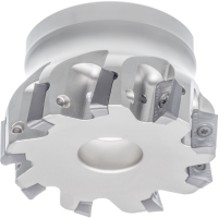 High-speed porcupine milling cutter 90° 40mm, for 4 milling inserts AD.X 12..