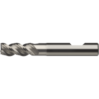 SC Al end milling cutter 3mm L2=16mm Z=3 short, HB, edge prot. cham., MF